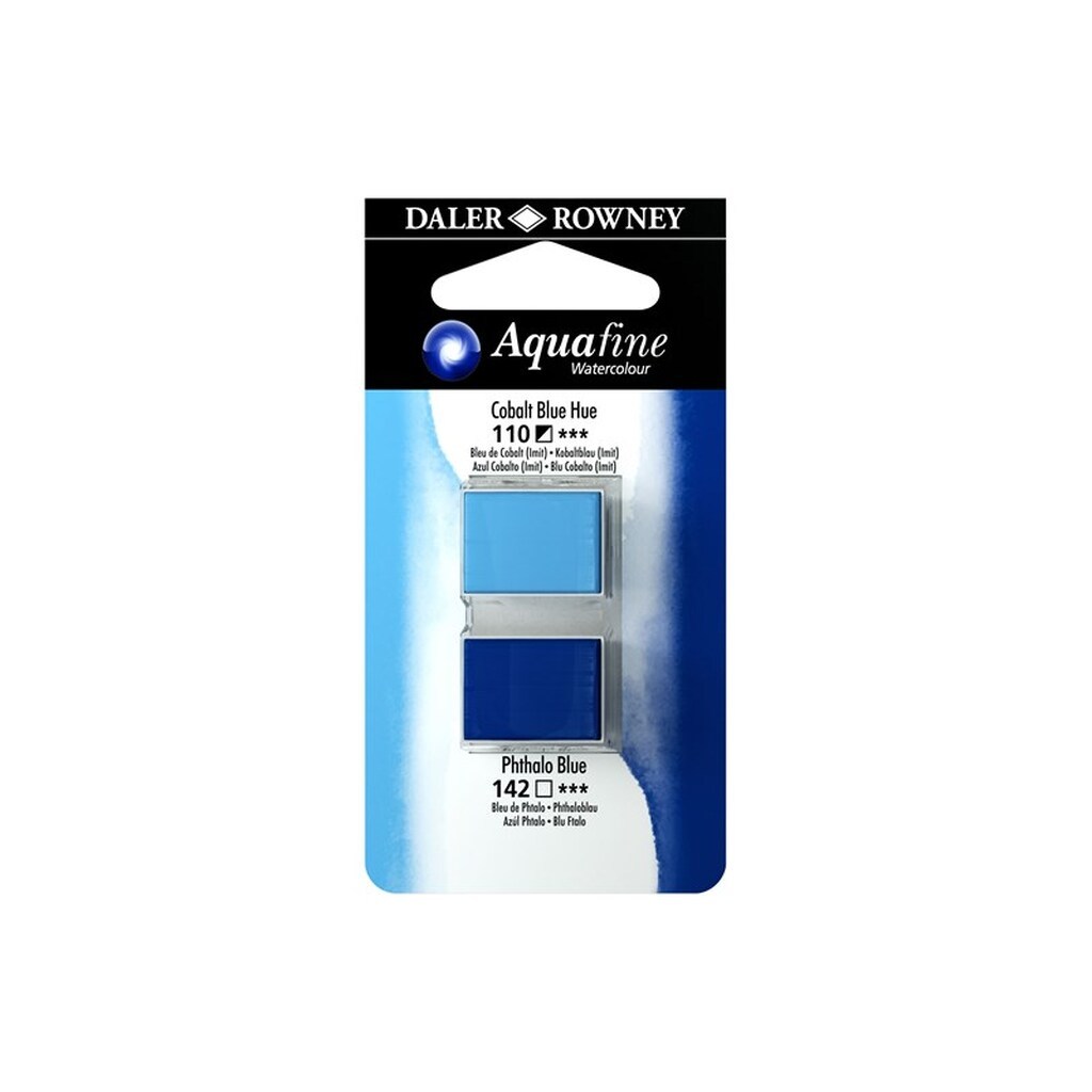 Daler-Rowney Aquafine HP Cobalt Blue Hue/Phthalo Blue