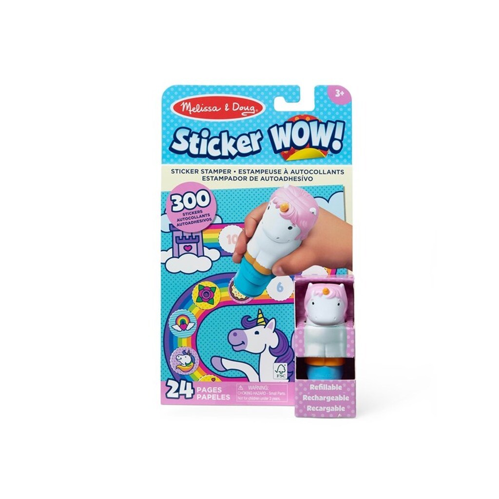 Melissa &amp; Doug Sticker WOW! Unicorn