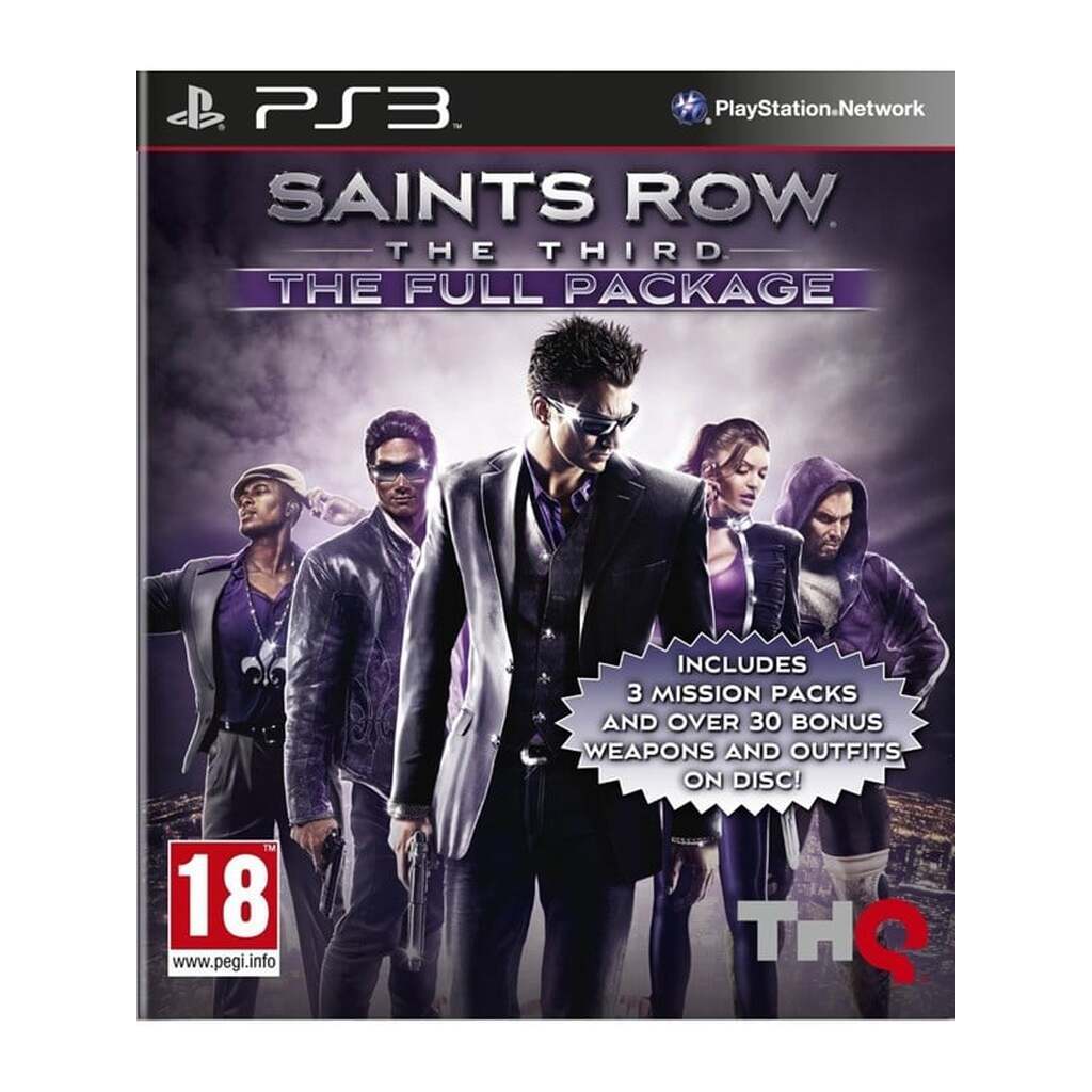 Saints Row: The Third - The Full Packages - Sony PlayStation 3 - Action