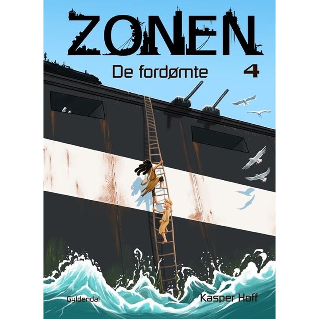 Zonen 4 - De fordømte - Børnebog - Hardcover