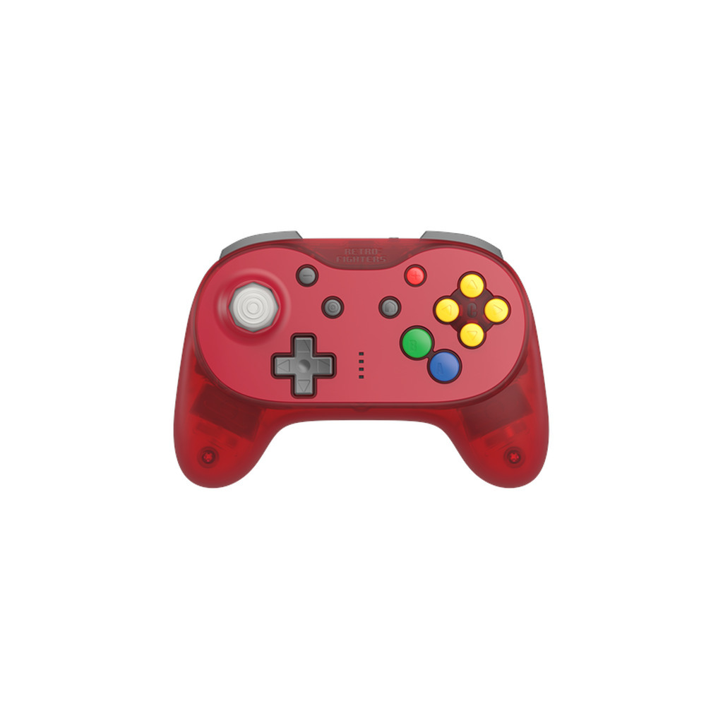 Retro Fighters Brawler64 Pro - Watermelon Red - Wireless Controller - Nintendo 64