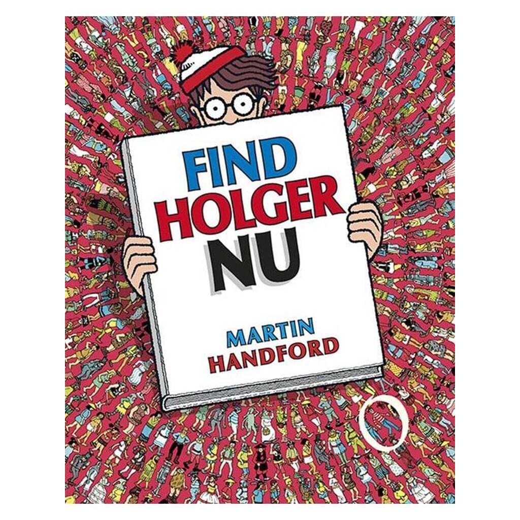 Find Holger nu - Børnebog - Hardcover