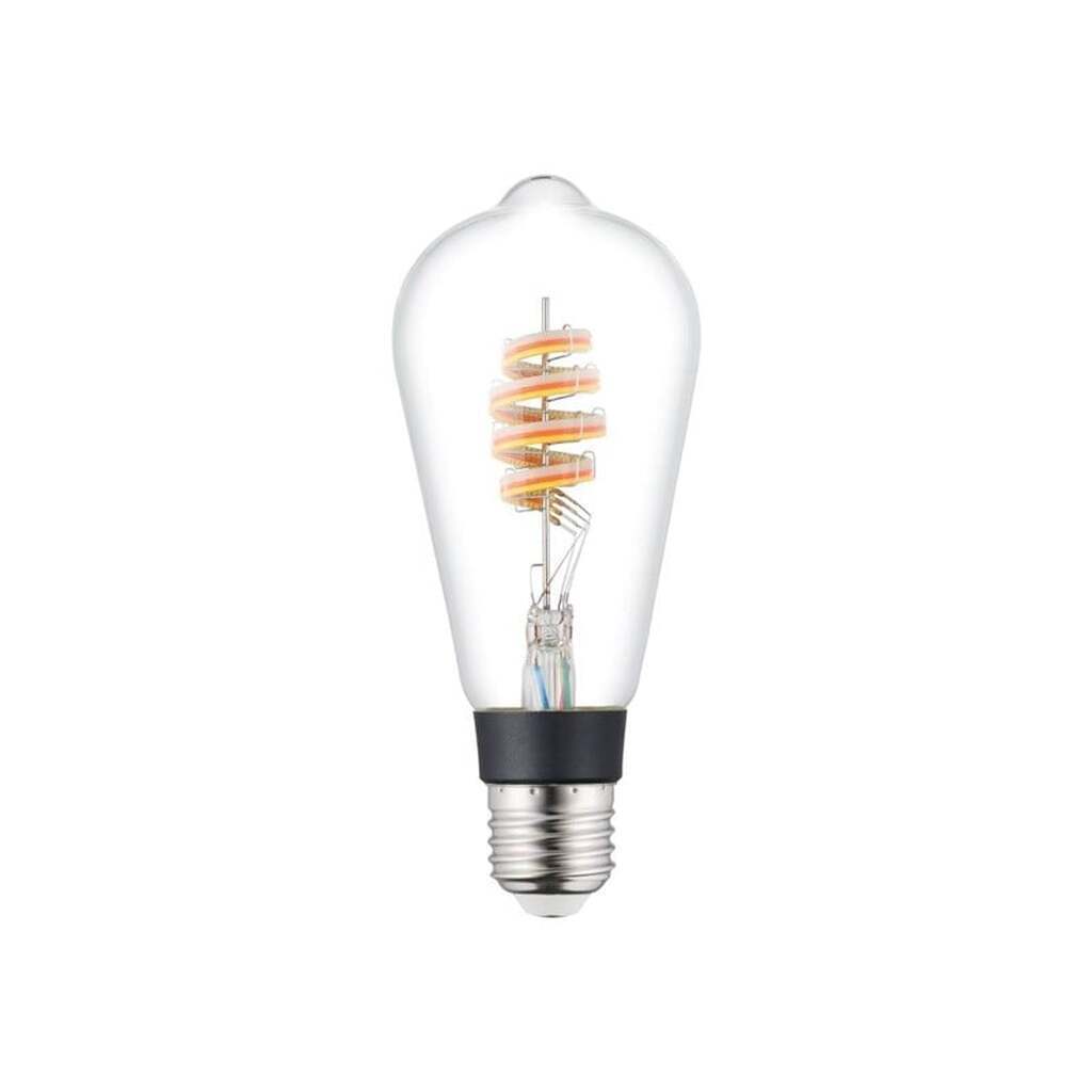 EGLO CONNECT.Z E27 ST64 klar SMART pære M/FARVER(RGB) OG VARM HVID LYS