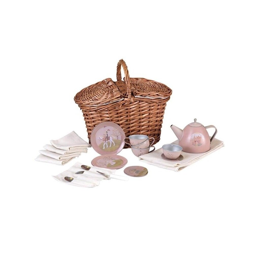 Egmont Toys Tin Tea Set Princess in a Basket