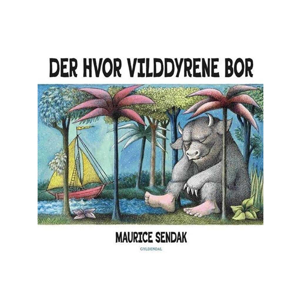 Der hvor vilddyrene bor - Børnebog - Hardcover