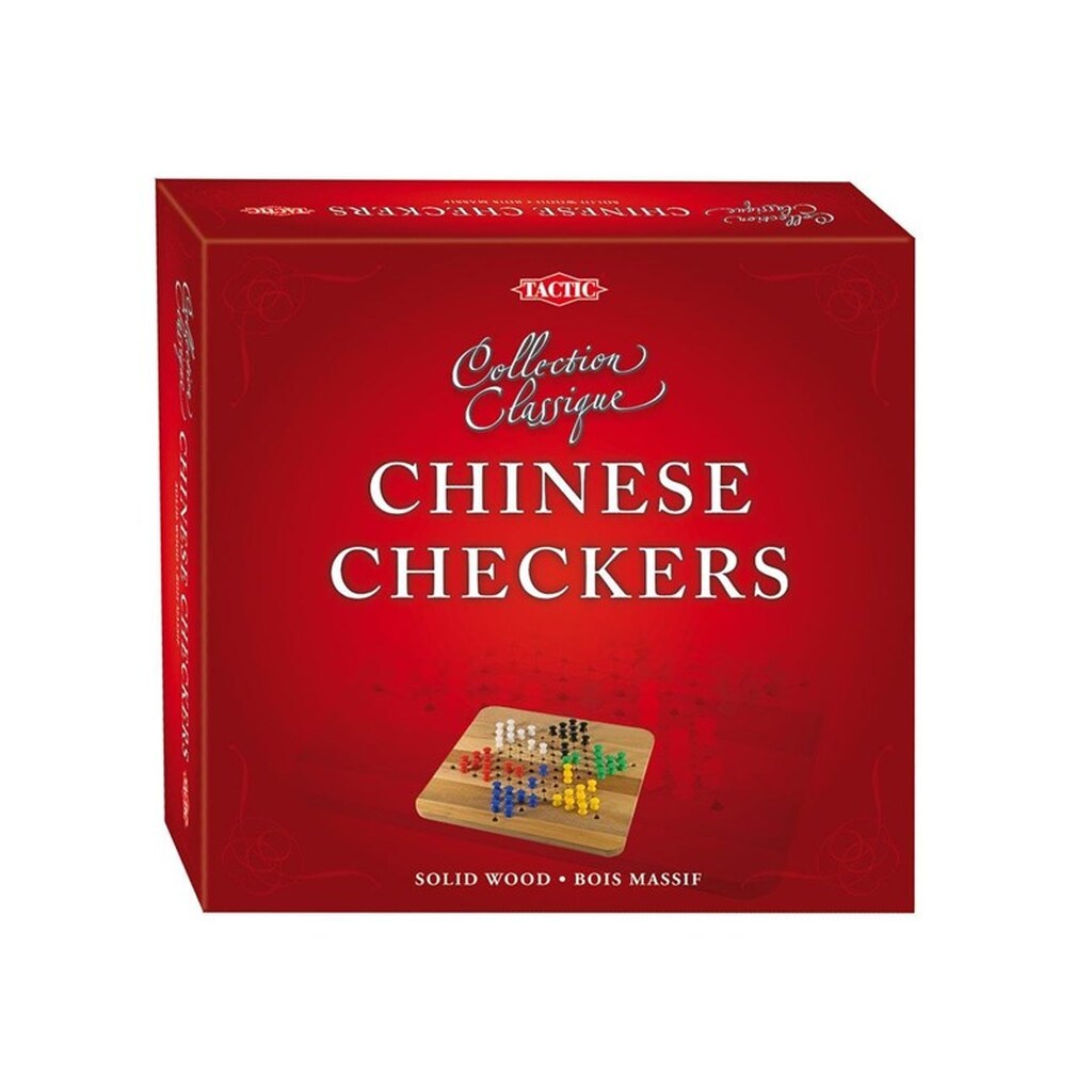 Tactic Chinese Checker - cardbord box