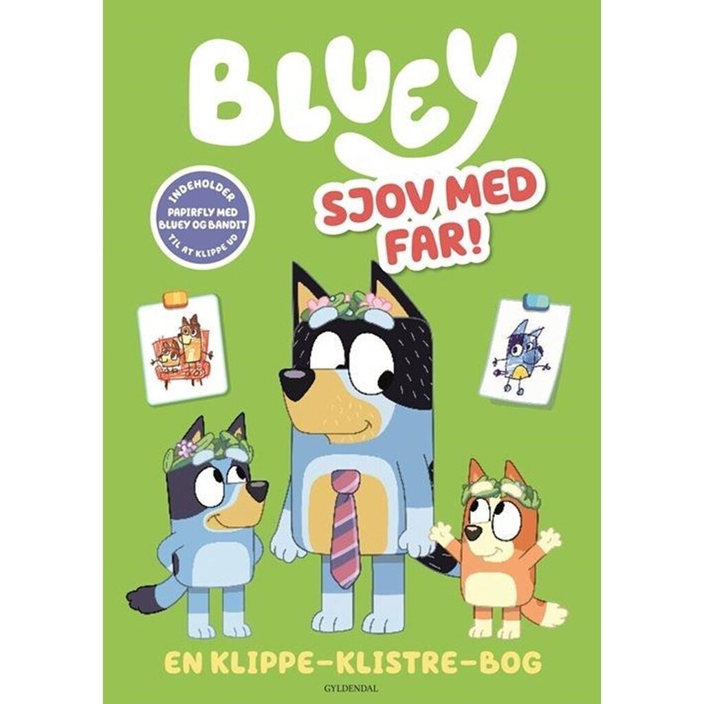 Bluey - Sjov med far - Børnebog - Hæfte