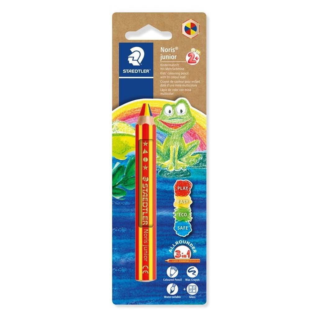 Staedtler Farveblyant Noris junior, 100% PEFC