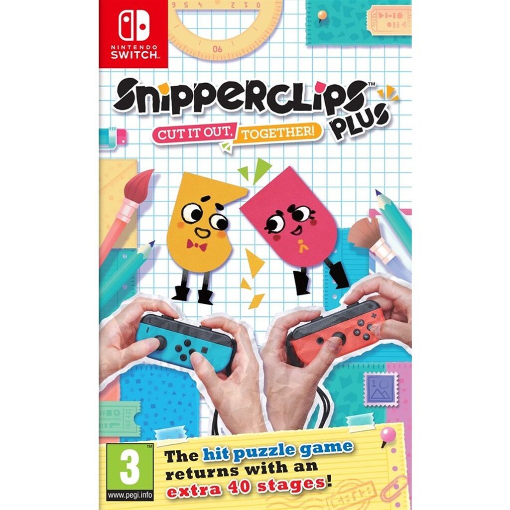 Snipperclips Plus: Cut it out together! - Nintendo Switch - Puslespil