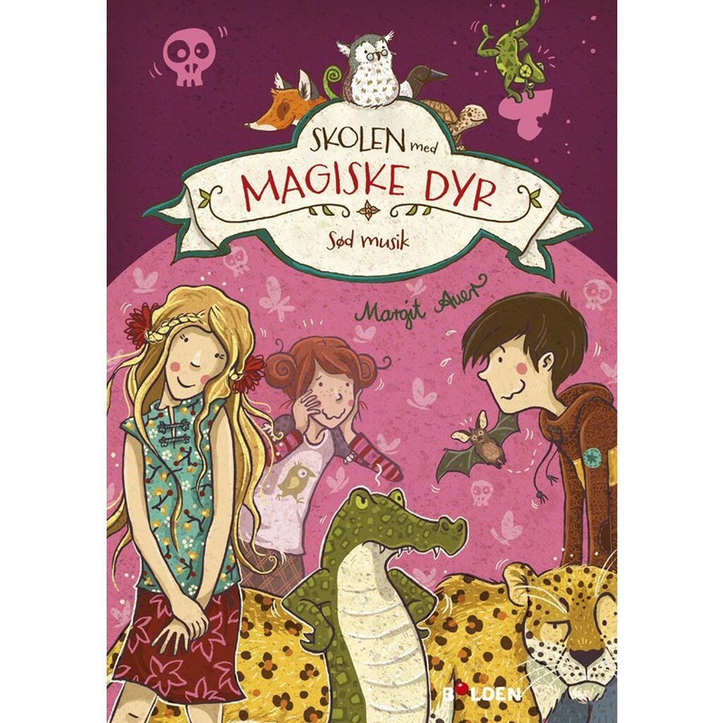 Skolen med magiske dyr 8: Sød musik?! - Børnebog - booklet