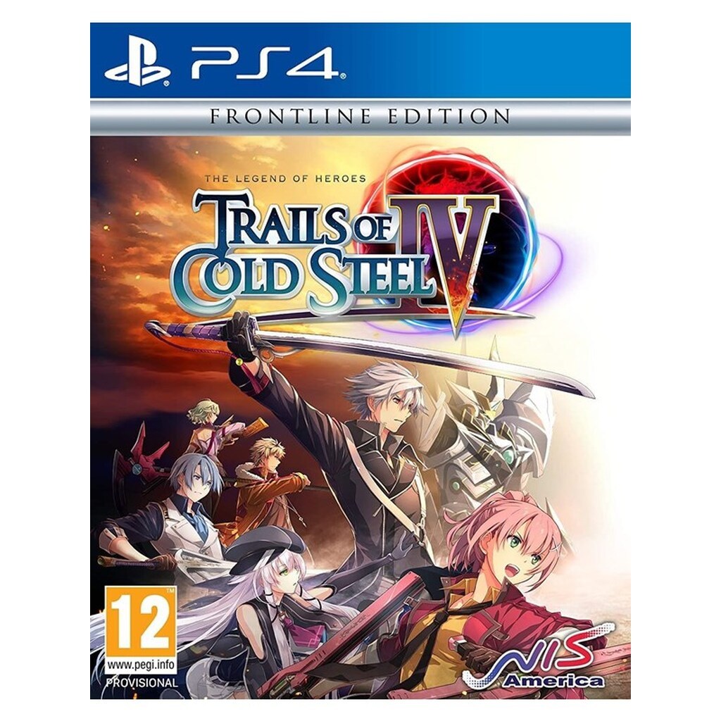 The Legend of Heroes: Trails of Cold Steel IV (Frontline Edition) - Sony PlayStation 4 - RPG