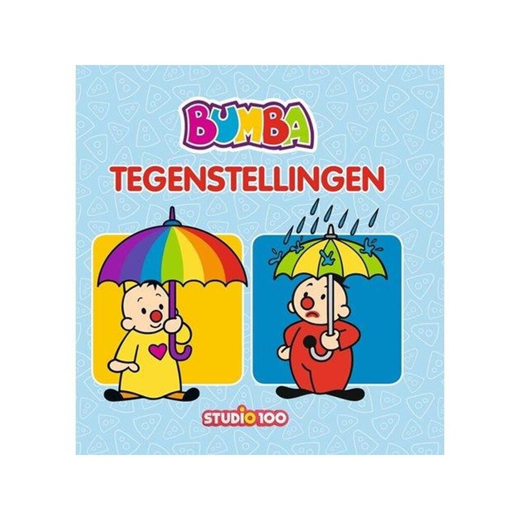 Bumba Cardboard Book XL - Contrasts - Børnebog - Papbog