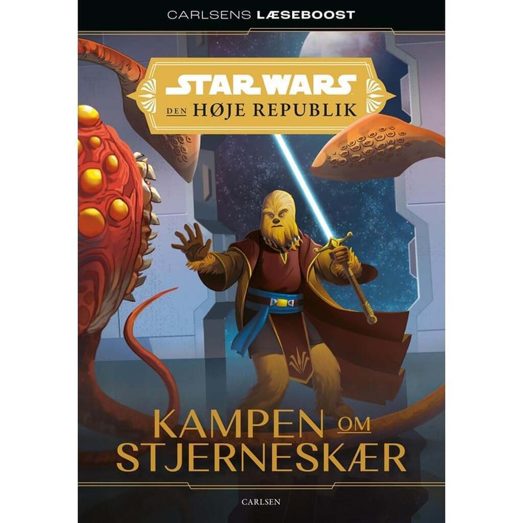 s Læseboost - Star Wars: Kampen om Stjernes - Børnebog - Hardcover