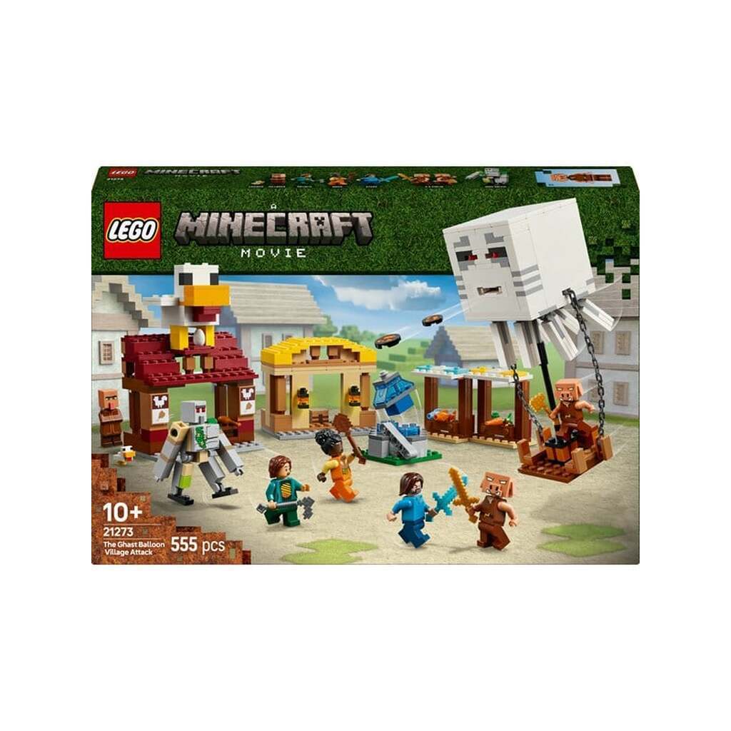 LEGO Minecraft 21273 Ghast-ballonens angreb på landsbyen