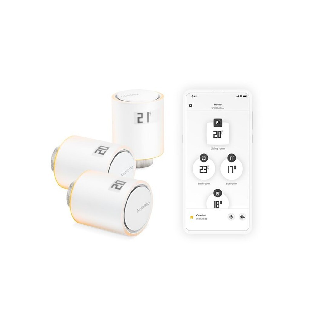 Netatmo Smart Radiator Termostat - 3 ekstra enheder