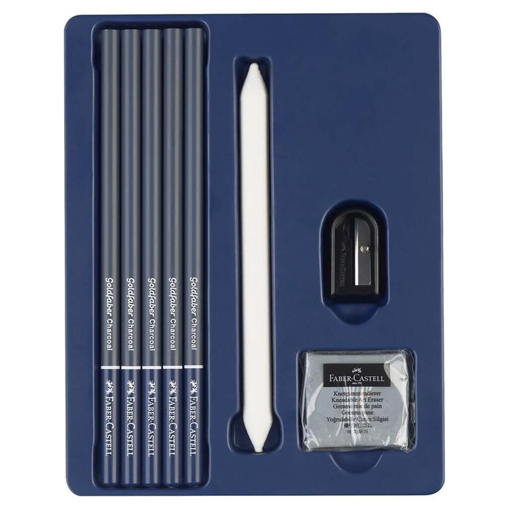 Faber-Castell Goldfaber kulskitsesæt, 8 dele