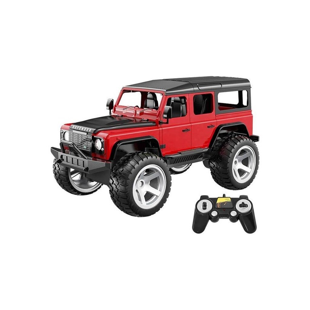 Double Eagle RC remote control car 1:14 (red) Land Rover Defender E362-003