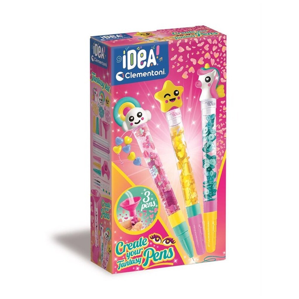 Clementoni Create Your Pens 3-Pack Fantasy