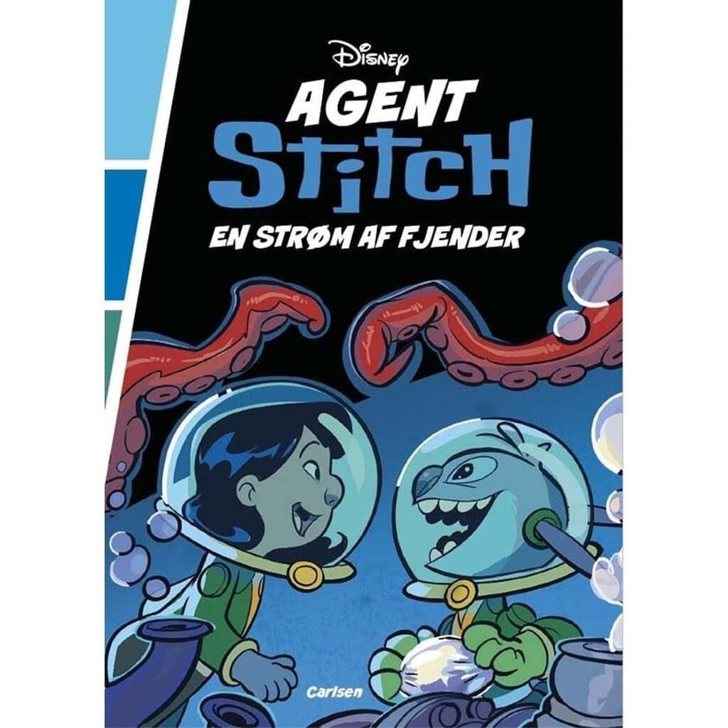 Agent Stitch - En strøm af fjender - Tegneserier - Hardcover