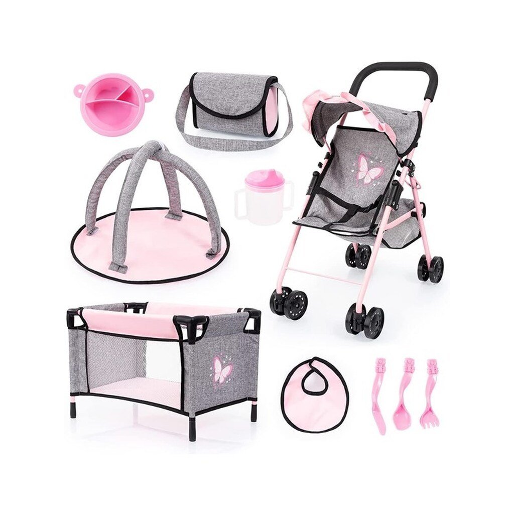 Bayer Design Buggy Set with Butterflies (21533AB)