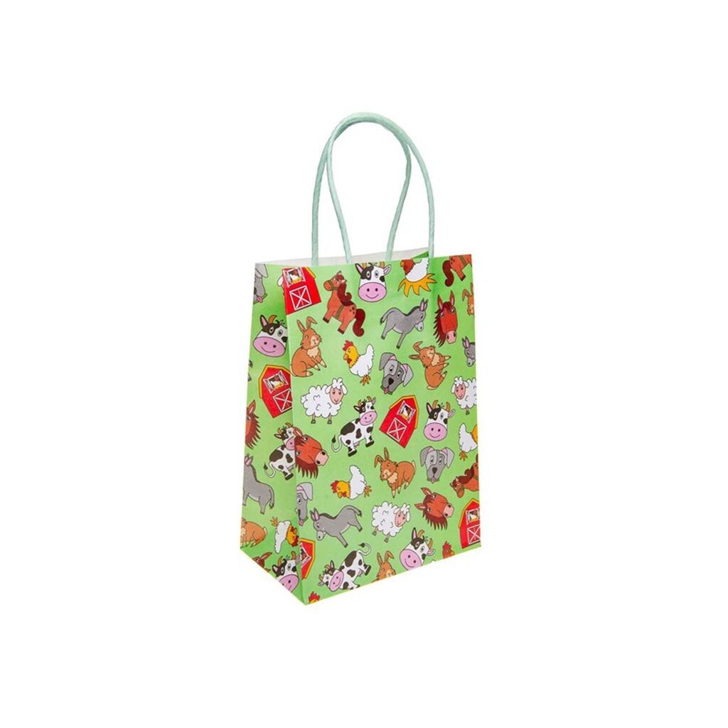 LG-Imports Gift Bag Farm Animals
