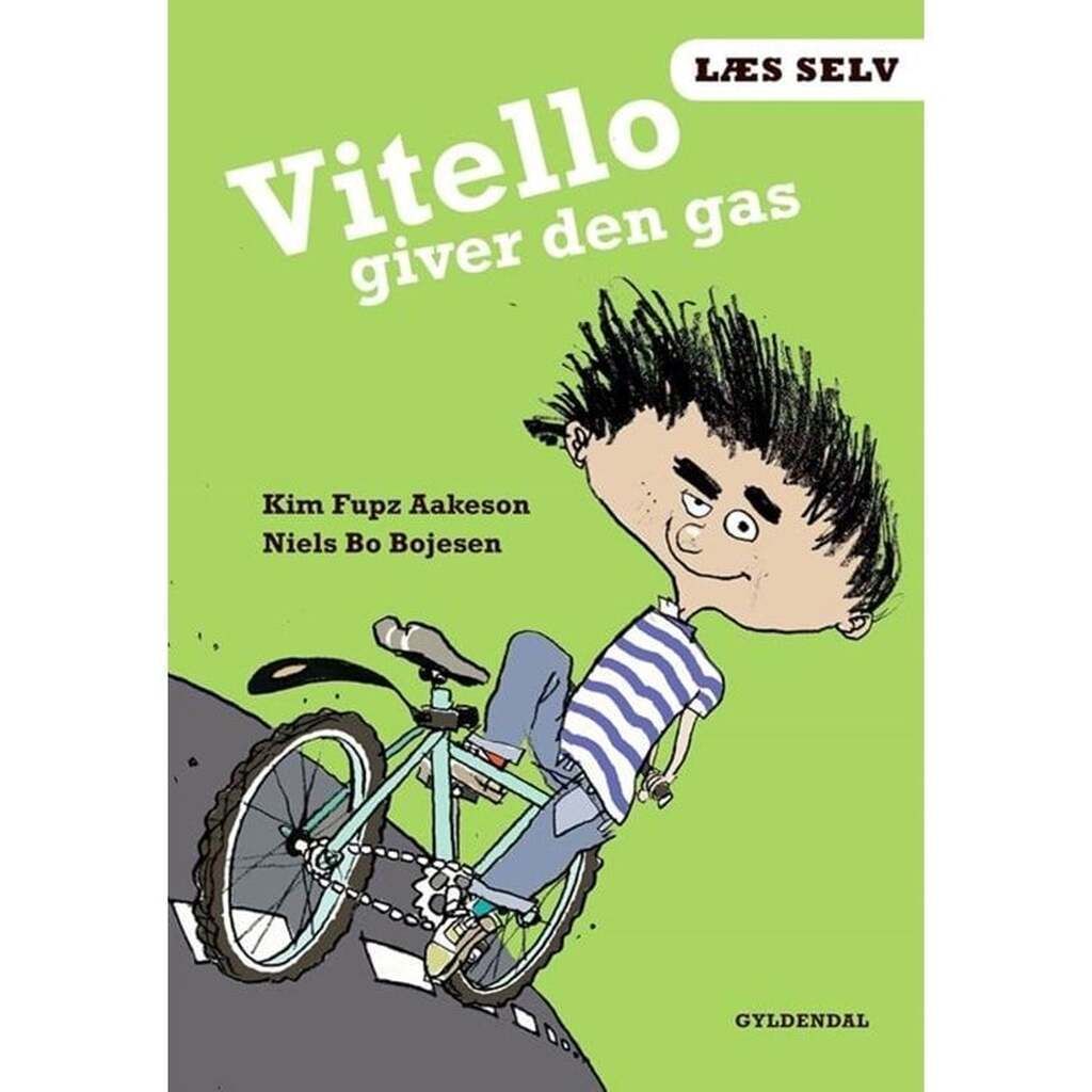 Læs selv Vitello giver den gas - Børnebog - Hardcover