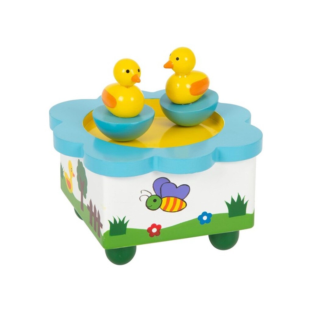 Small Foot - Wooden Music Box Duck