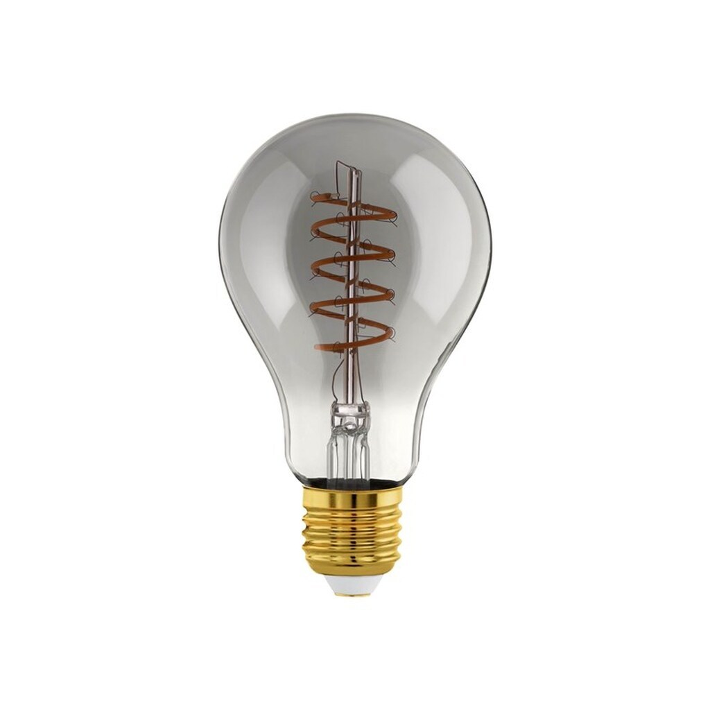EGLO CONNECT-Z LED A60 Spiral 4W 2000K E27 smoky