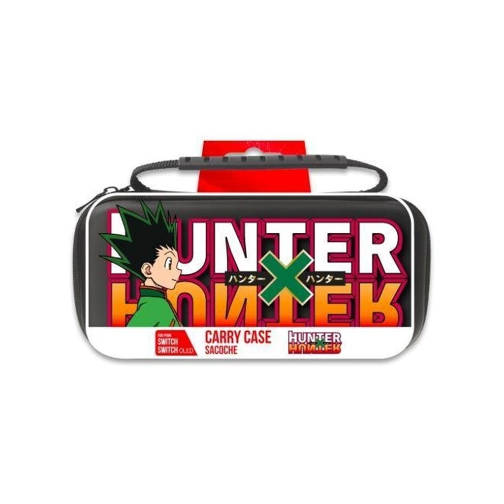Trade Invaders Hunter X Hunter Slim Bag for Switch and Switch Oled - Color Logo - Gon profile - Miscellaneous Taske - Nintendo Switch