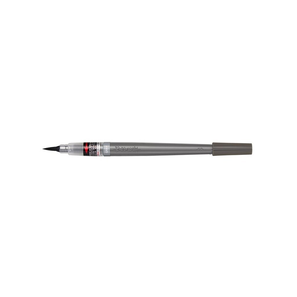 Pentel XGFP-137X Colour Brush Perm Grey