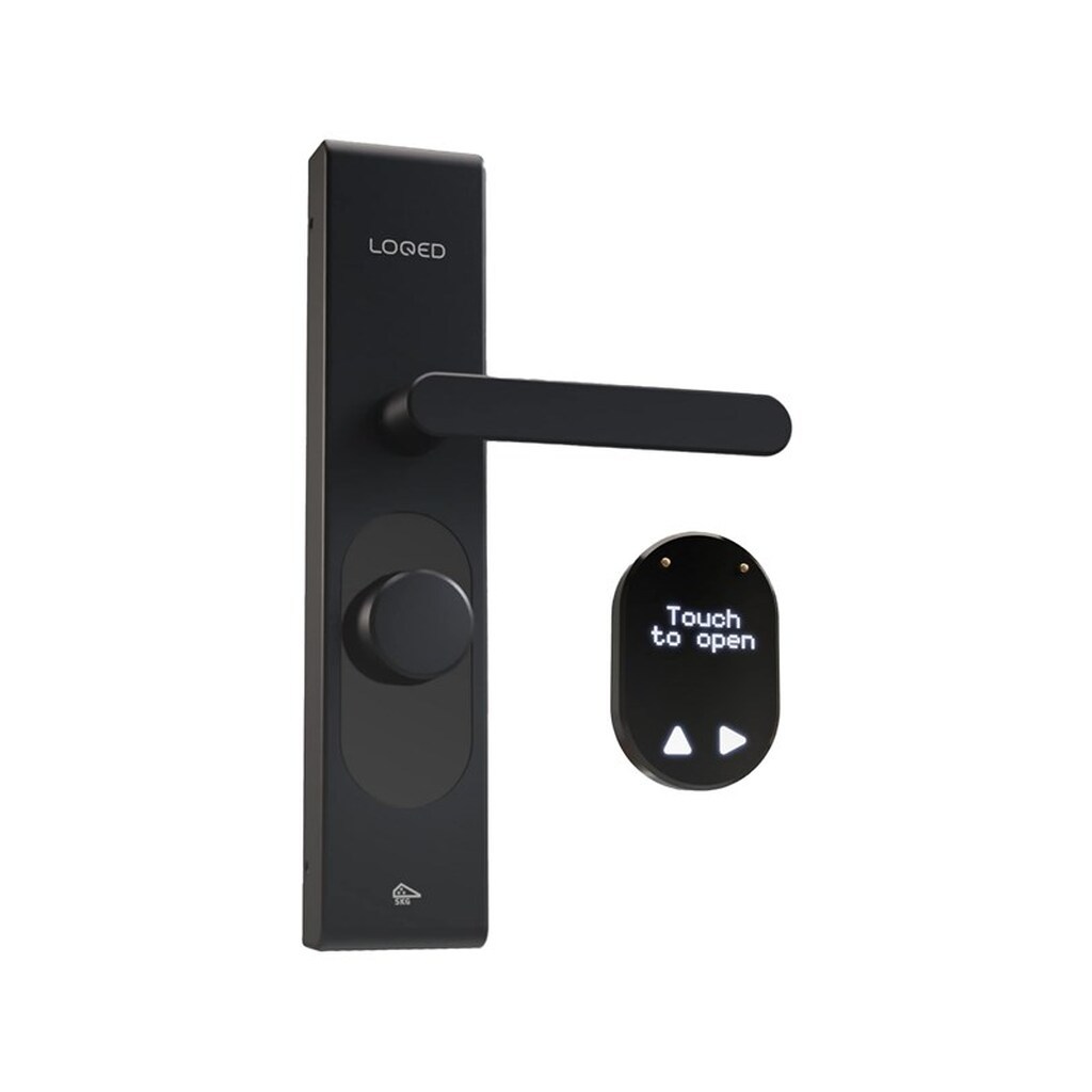 Shelly LOQED Touch Smart Lock, Black Edition