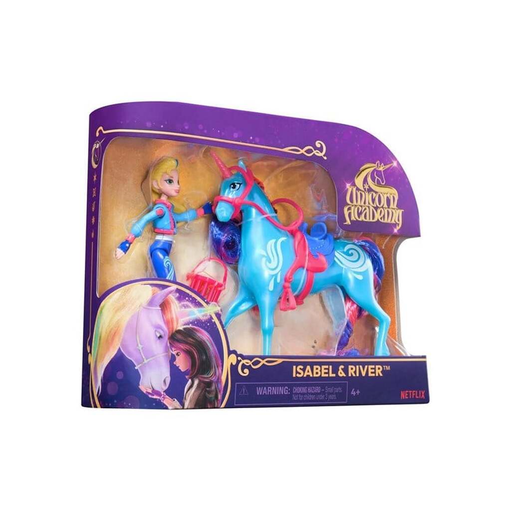 Unicorn Academy Enhjørningeakademiet Lille dukke Isabel &amp; River