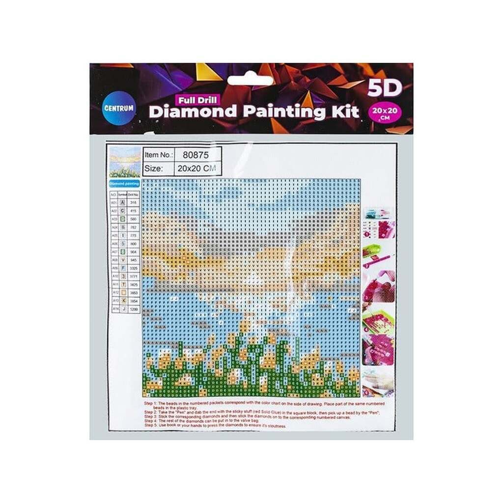 CENTRUM Diamond Painting 20*20cm. LANDSKAB