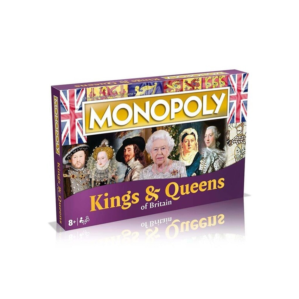 Winning Moves Monopoly Kings and Queens (English)