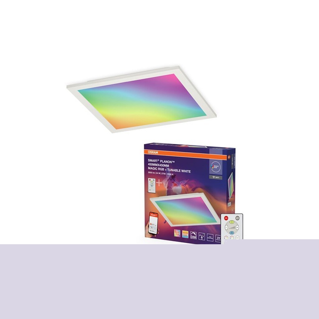 Osram SMART+ Planon Magic 2400lm 24W/RGB+827-865 450X450mm WiFi