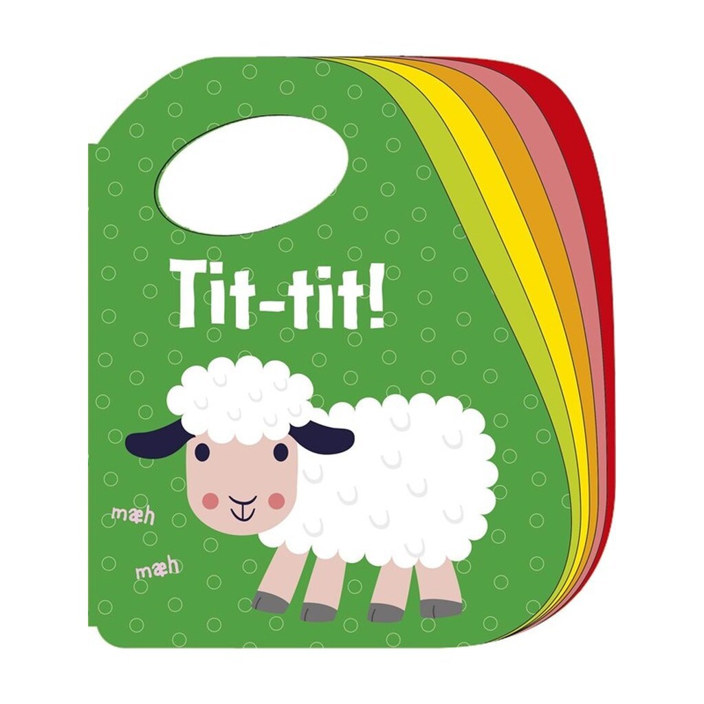 Tit-tit! Får - Børnebog - Papbog