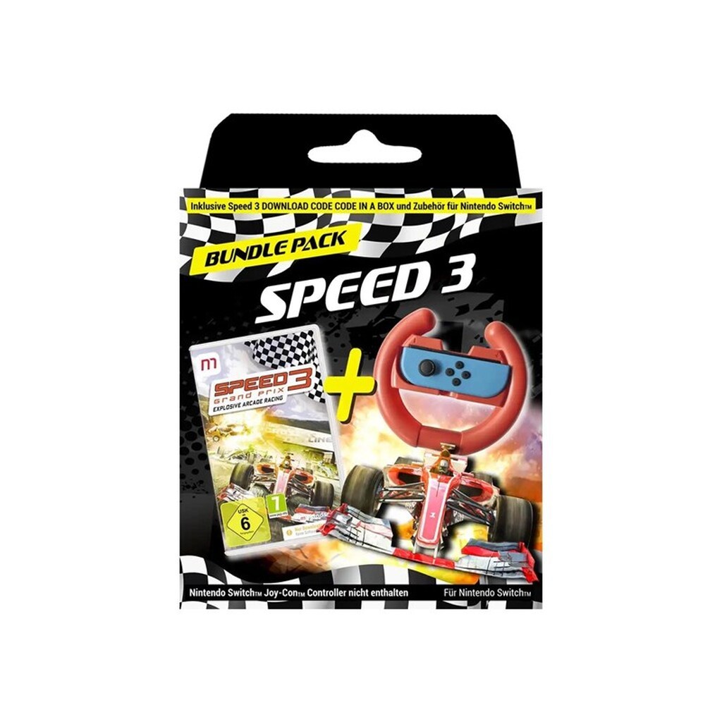 Speed 3 Racer Bundle (Code in a Box) - Nintendo Switch - Racing