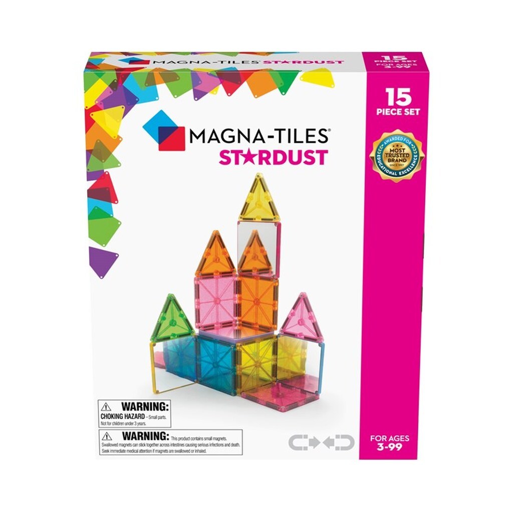 Magna-Tiles Stjernestøv 15 stk.