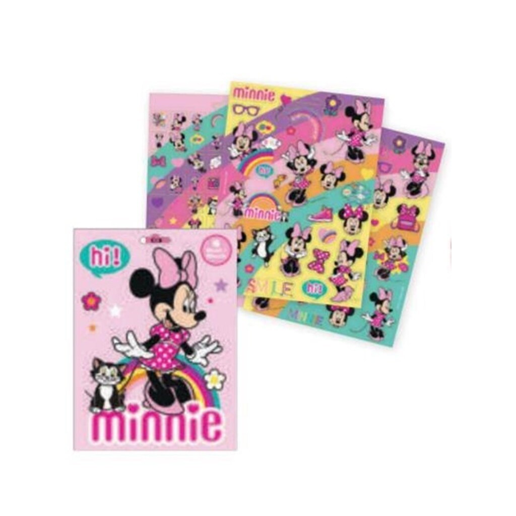 Undercover Minnie Mouse Sticker Book with 8 Sheets