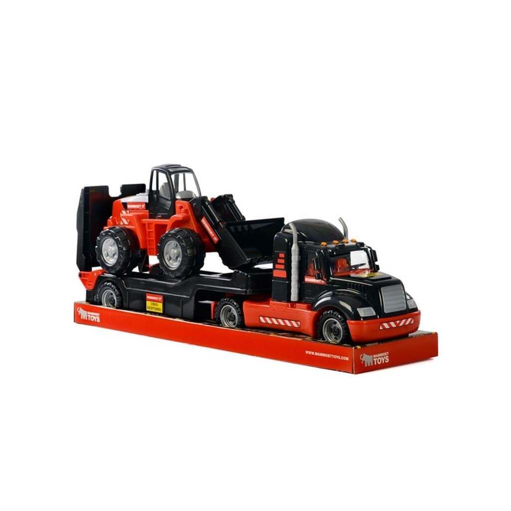 Mammoet Toys - Cavallino Mammoth Torpedo Truck with Excavator