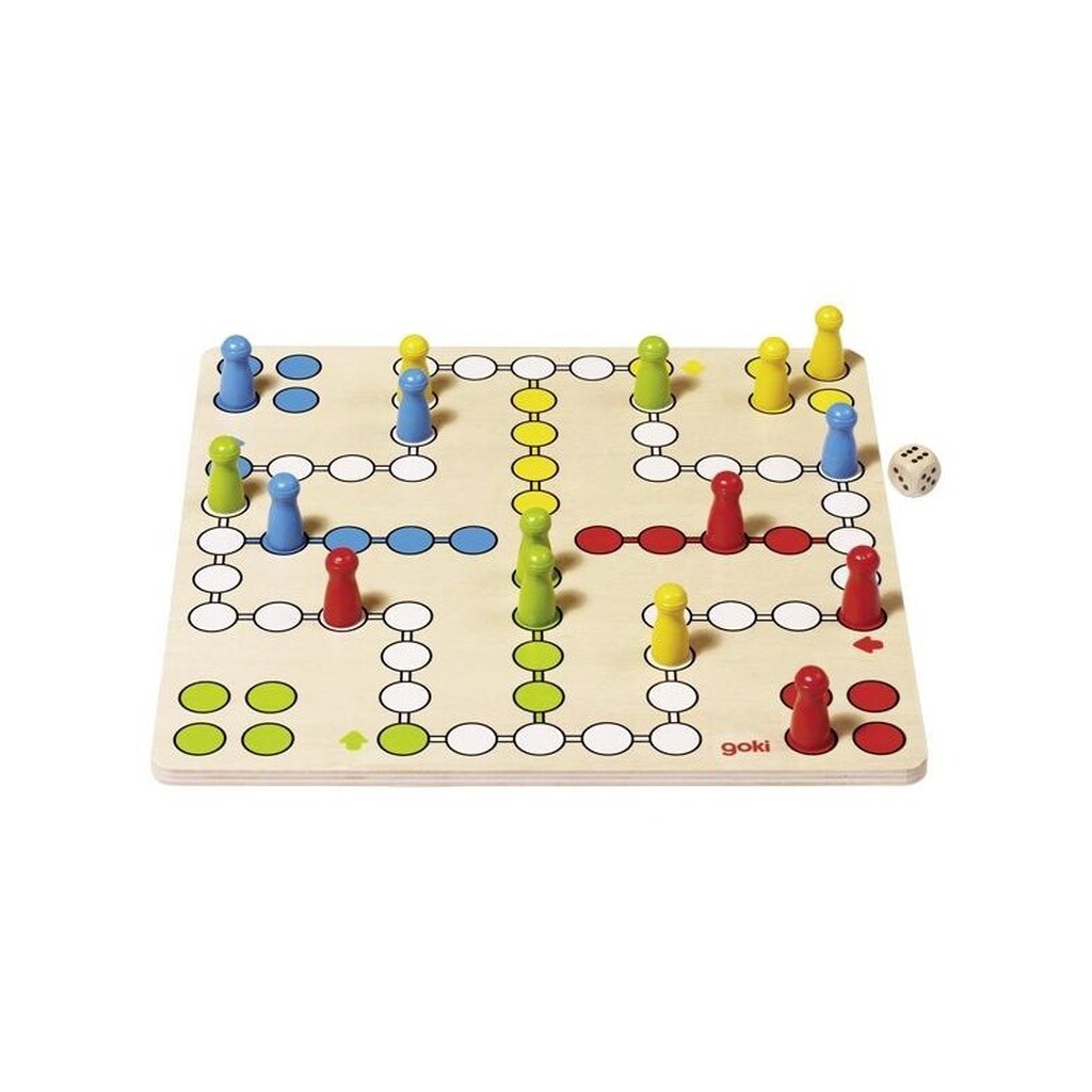 Goki Ludo board game basic.