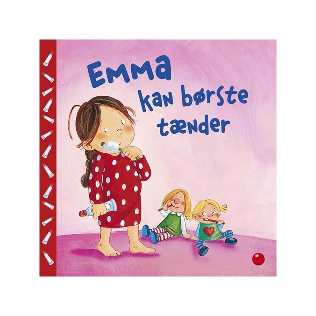 Emma kan børste tænder - Børnebog - Papbog