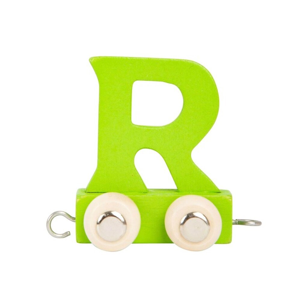 Small Foot - Wooden Letter Train Color - R