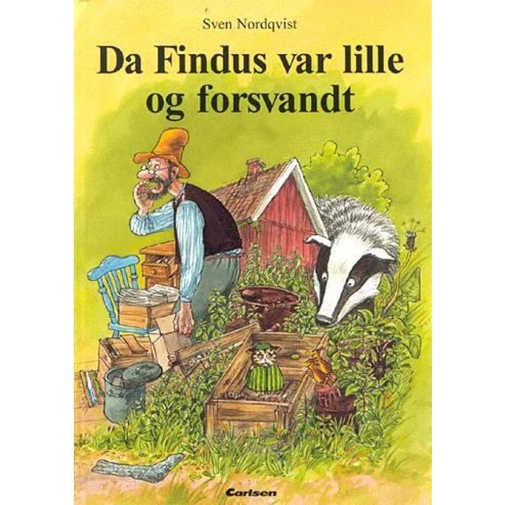 Da Findus var lille og forsvandt - Børnebog - Hardcover