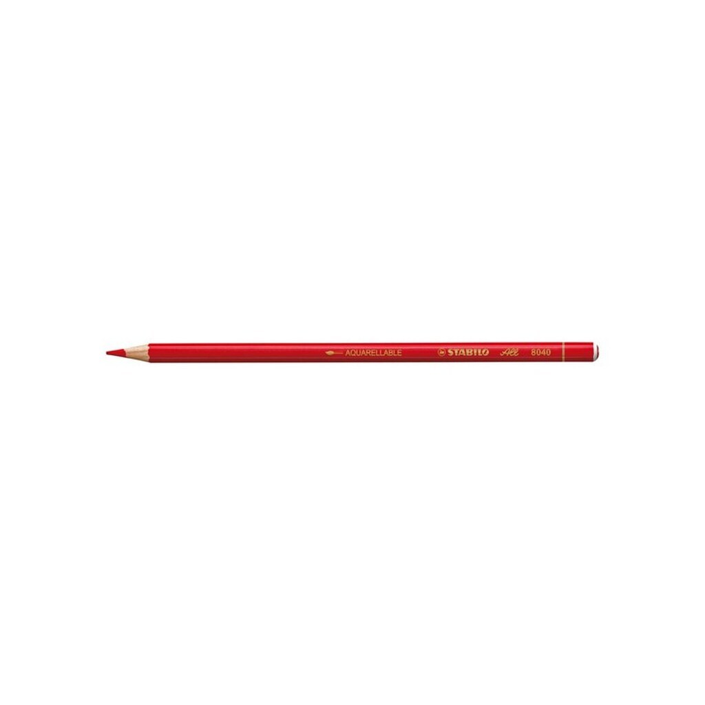 STABILO All glass pencil - Color and graphite pencil - Red