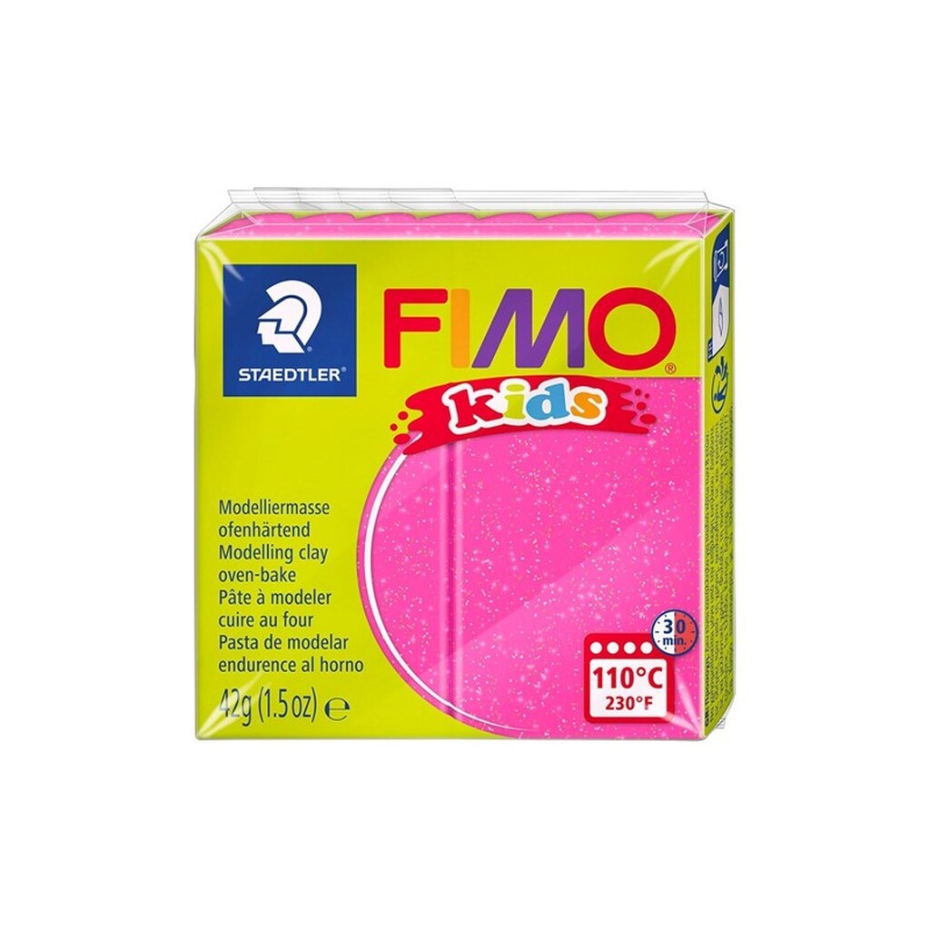 Staedtler FIMO kids modeller 42 g.Fusia Glit