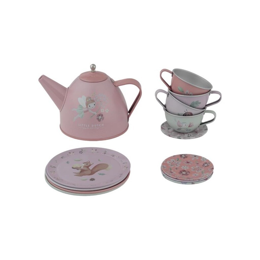 Little Dutch 13-Piece Tea Set - Fairy Garden