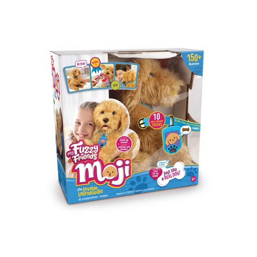 My Fuzzy Friends Moji den interative og elskelige Labradoodle, DK+SE