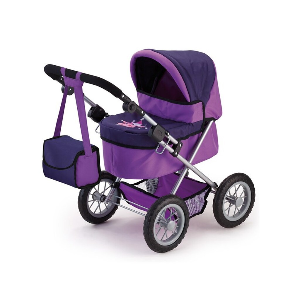 Bayer Design Doll&apos;s Pram Trendy - Purple