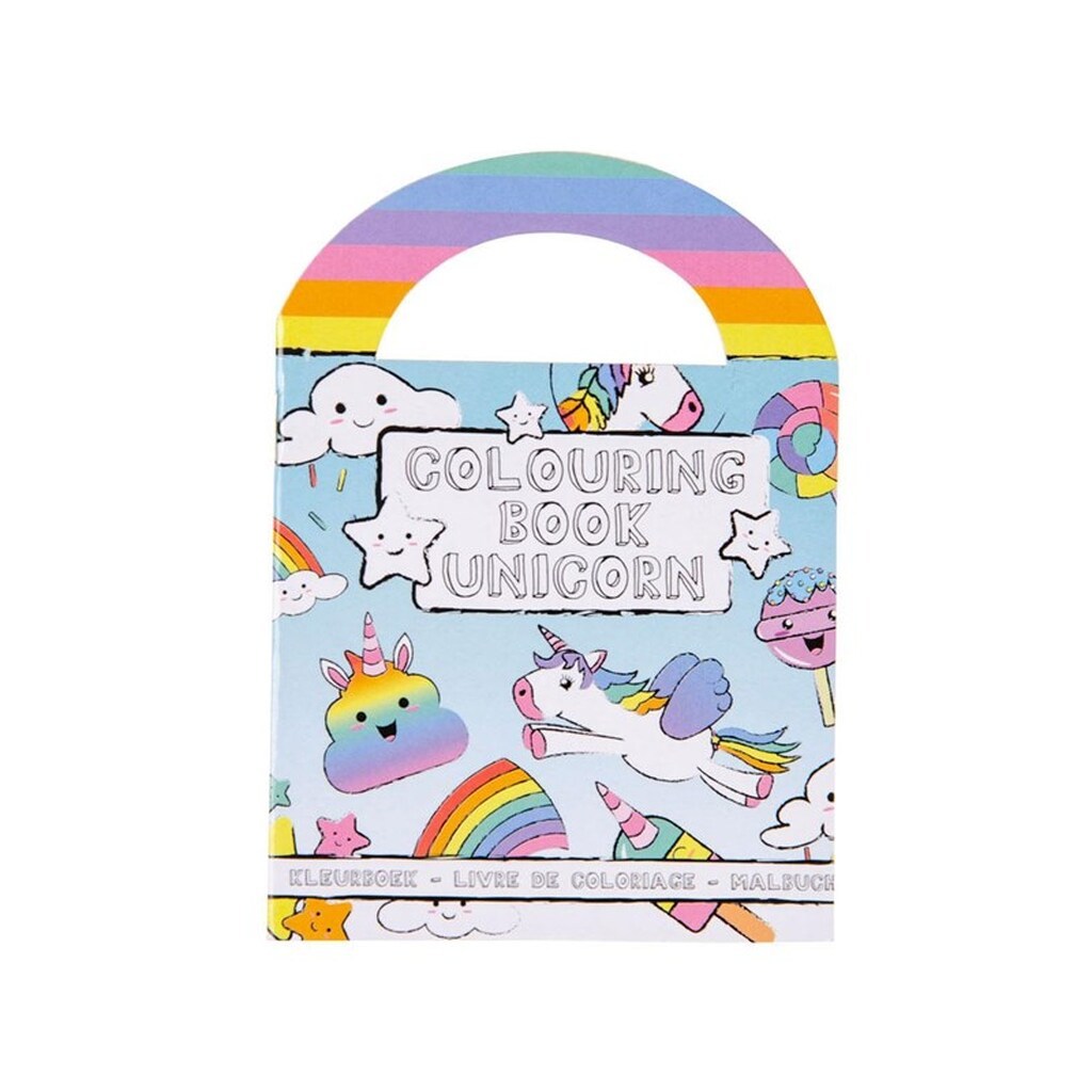 LG-Imports Coloring book with Unicorn stickers